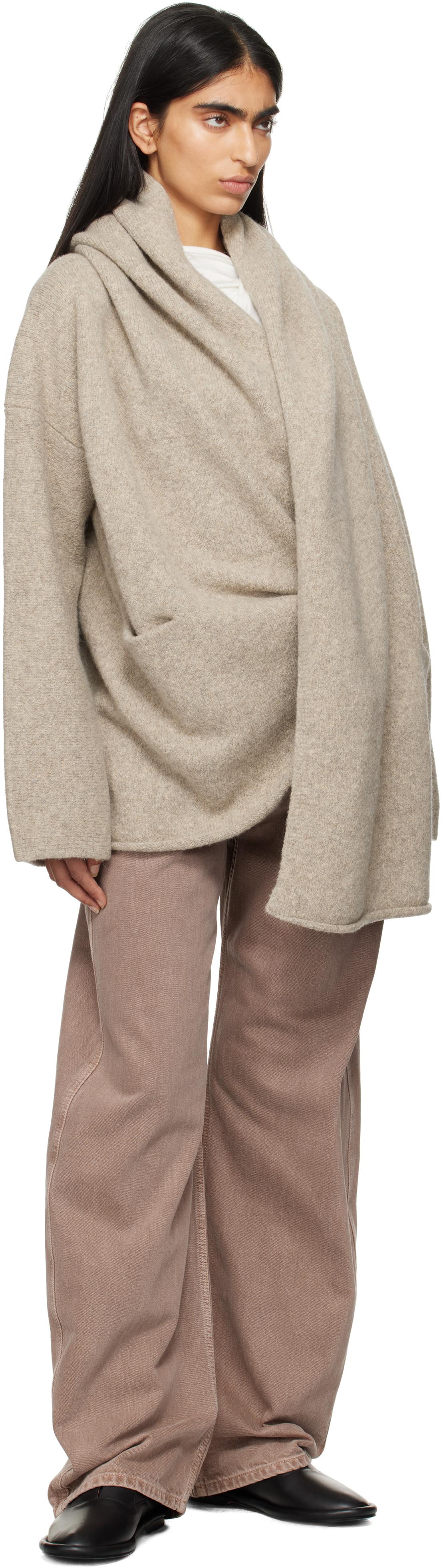 Beige Manta Coat