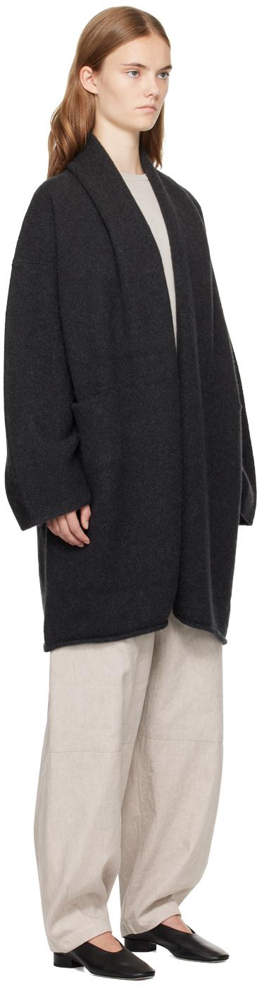 Black Taper Coat