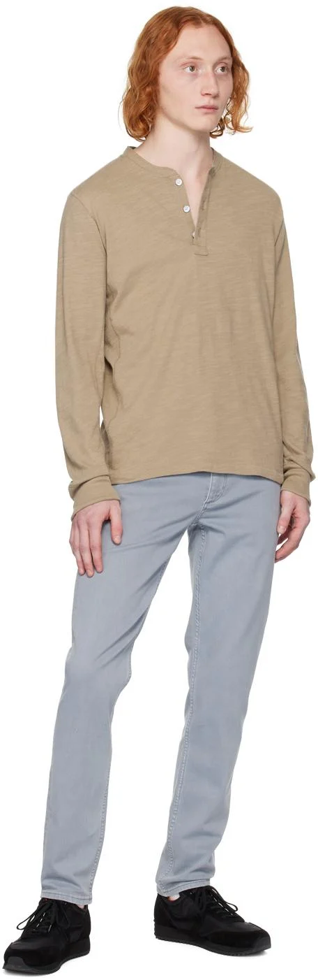 Taupe Classic Flame Henley