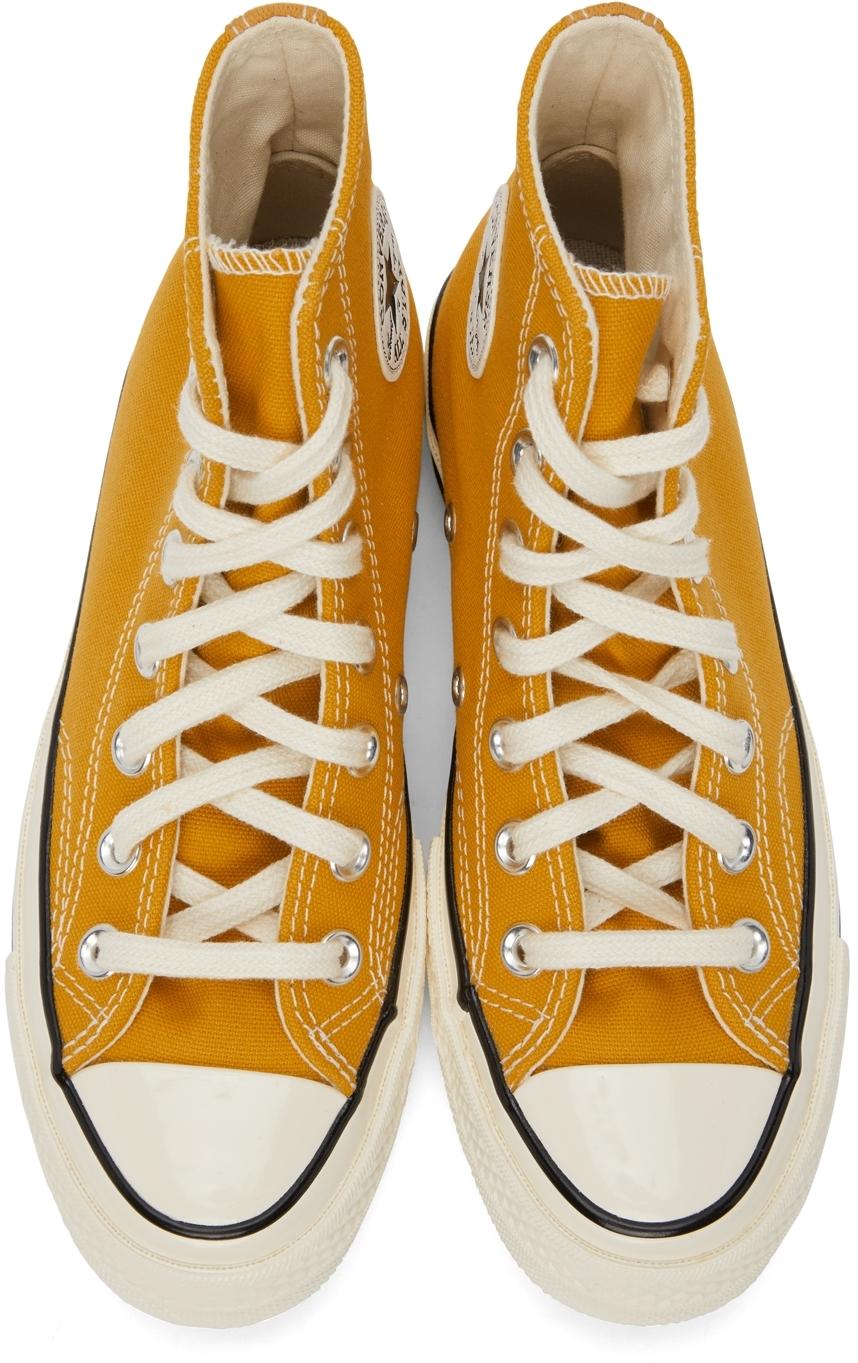 Yellow Chuck 70 High Sneakers