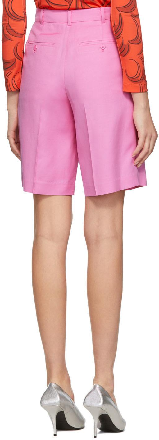 Pink Suiting Shorts