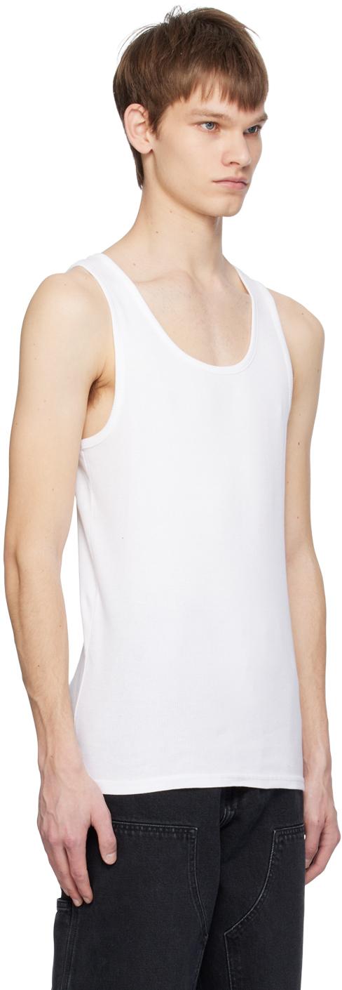 Two-Pack White A-Shirt Tank Tops