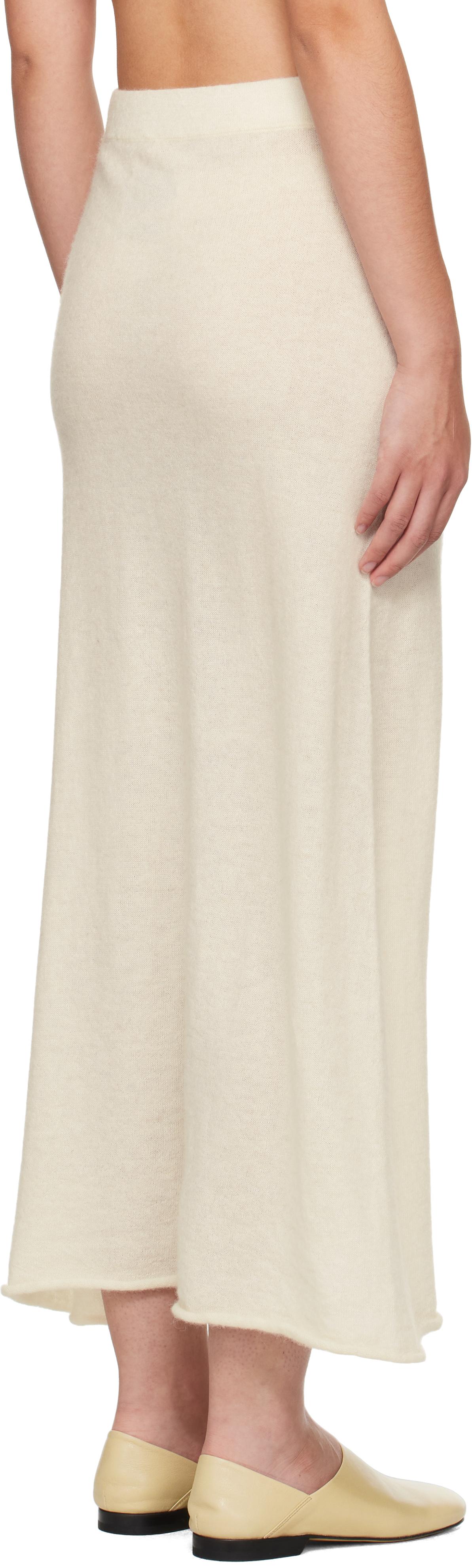 Off-White Bell Maxi Skirt