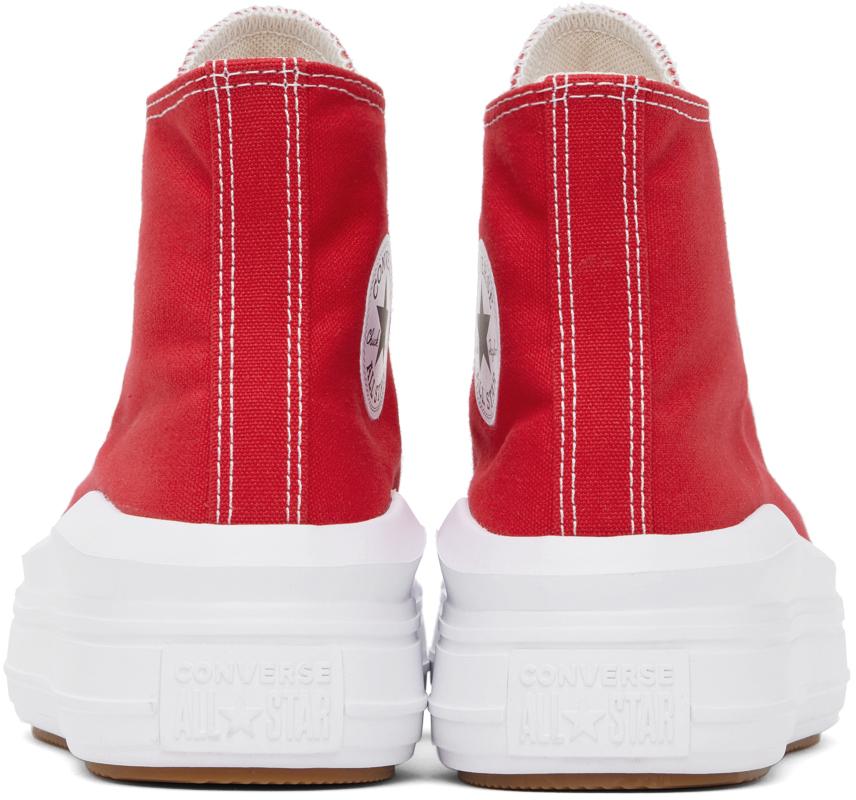 Red Chuck Taylor All Star Move Sneakers