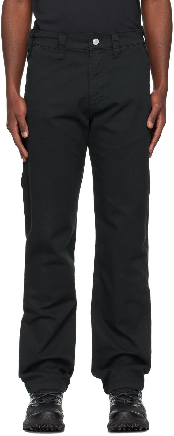 Black Utility Cargo Pants