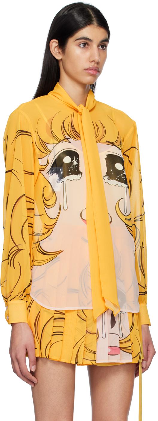 Yellow Crying Girl Blouse