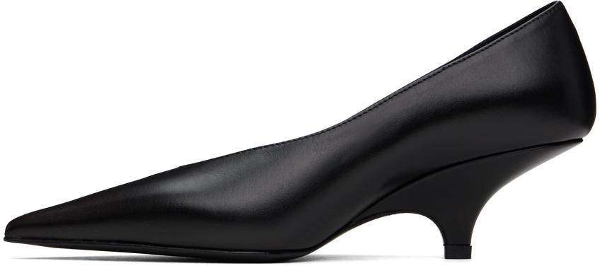 Black 'The Wedge-Heel' Pumps