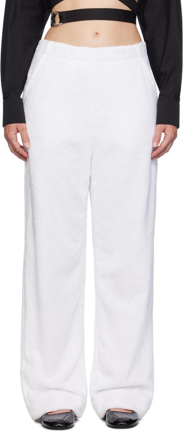 White Loose Trousers