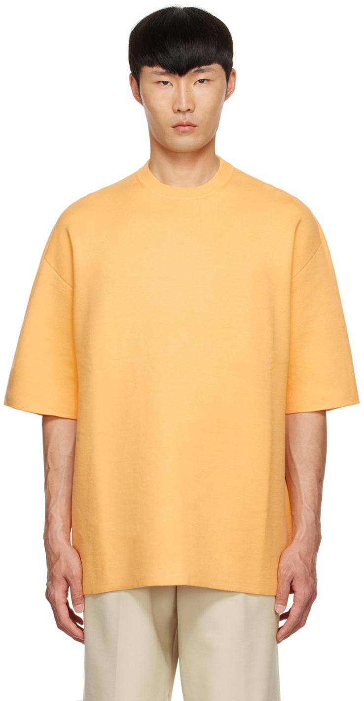 Yellow Viscose T-Shirt