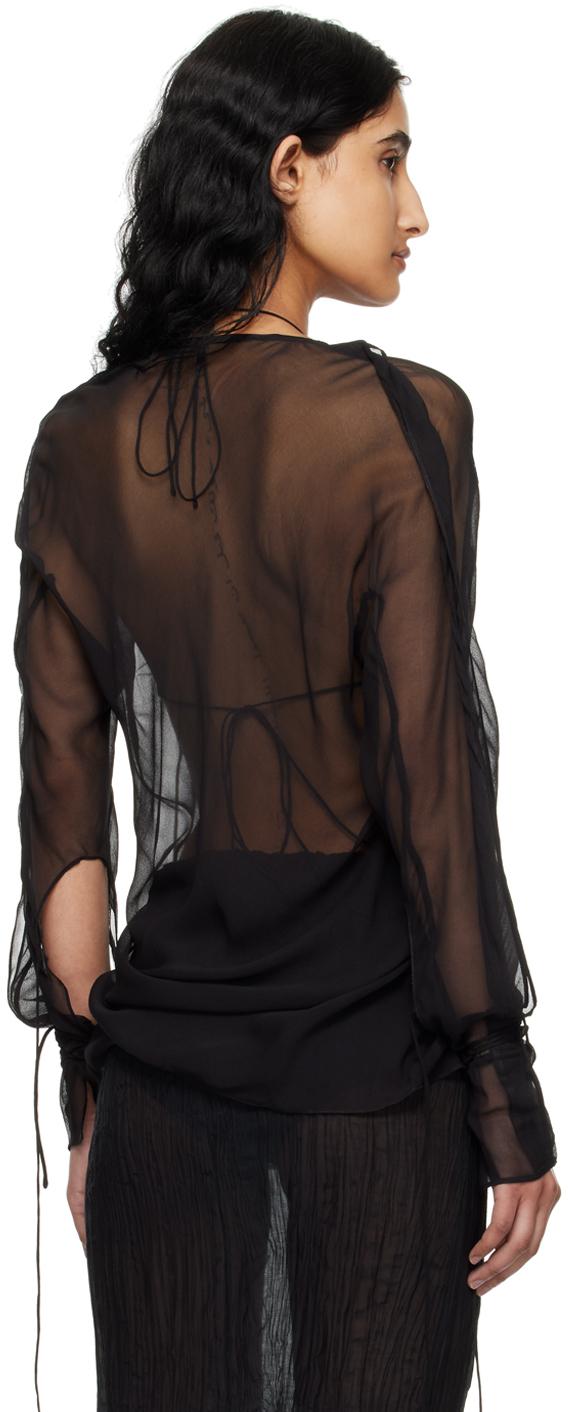 Black Floating Shirt