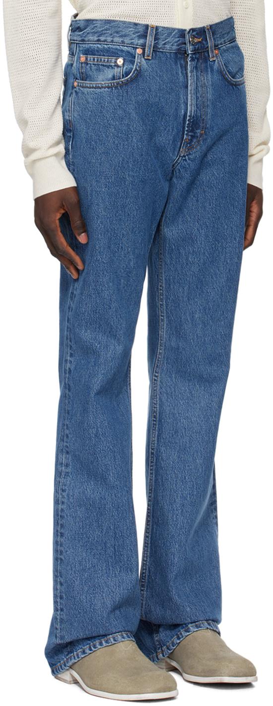 Indigo Bootcut Jeans