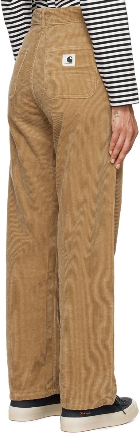 Tan Simple Trousers