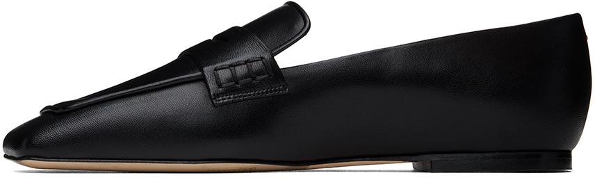 Black Tom Loafers