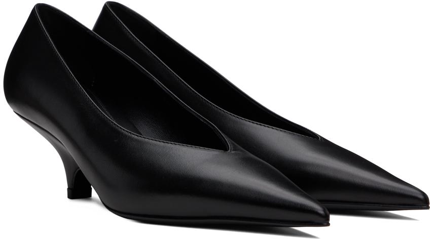 Black 'The Wedge-Heel' Pumps