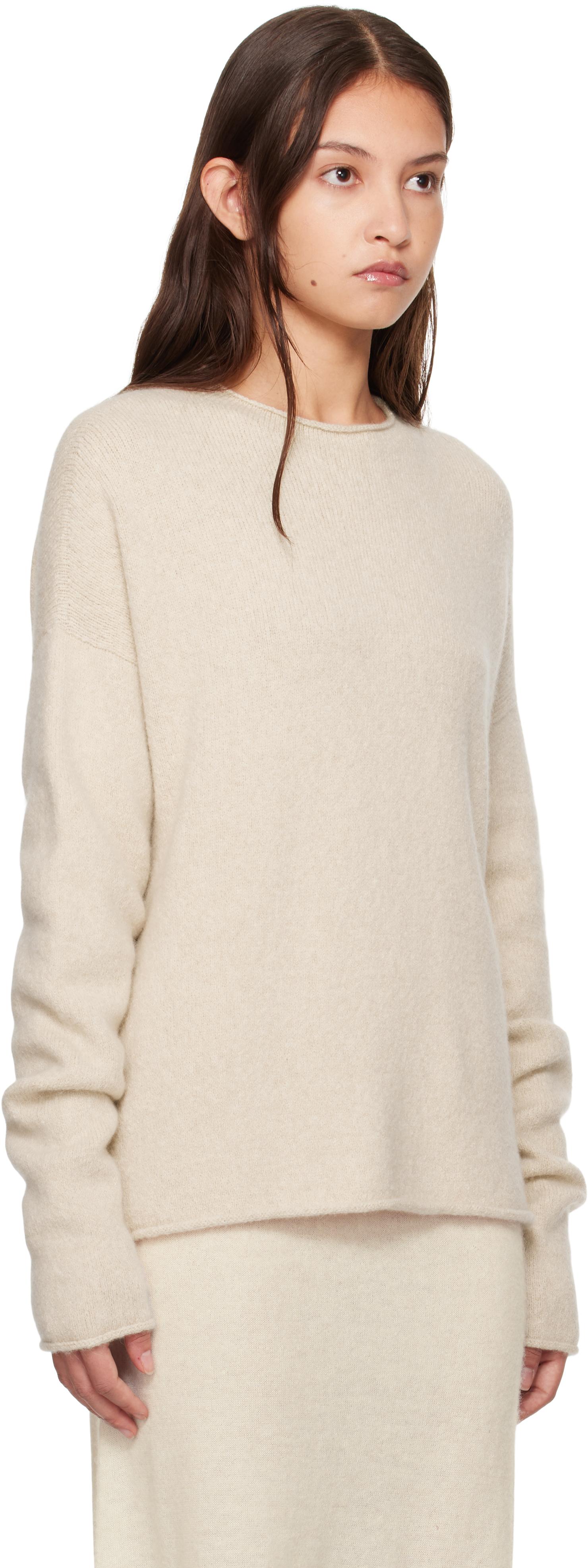 Beige Soft Sweater