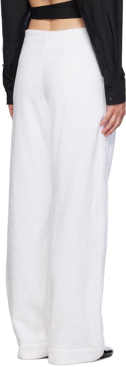 White Loose Trousers