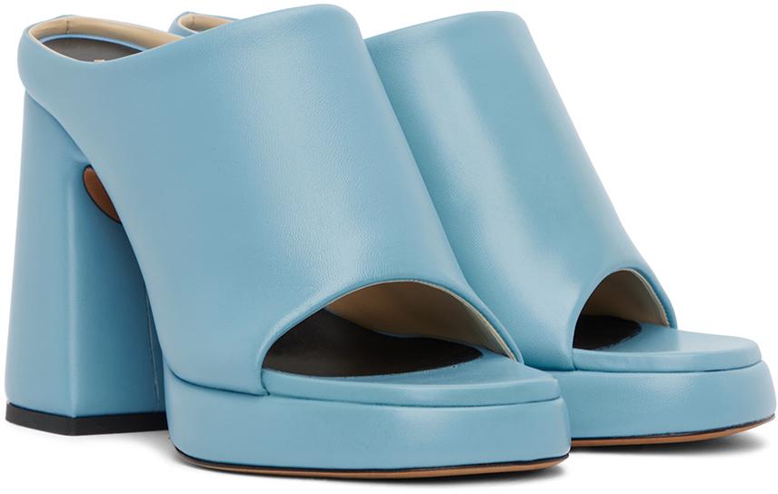 Blue Forma Platform Sandals