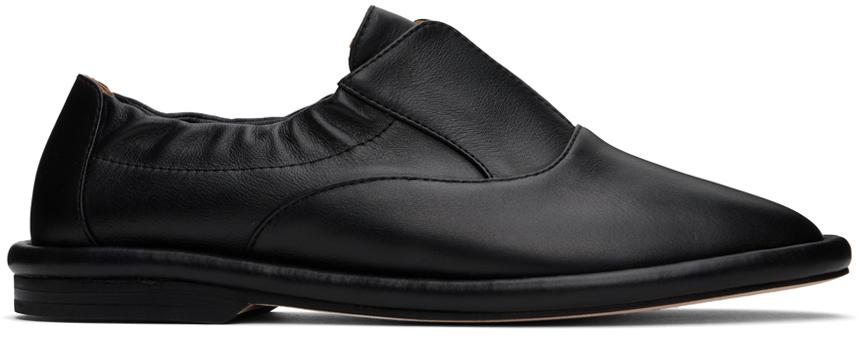 Black Banded Oxford Loafers