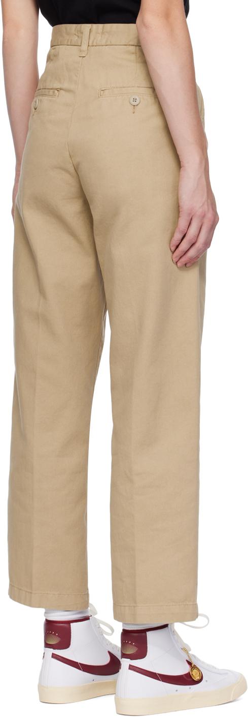 Beige Cara Trousers