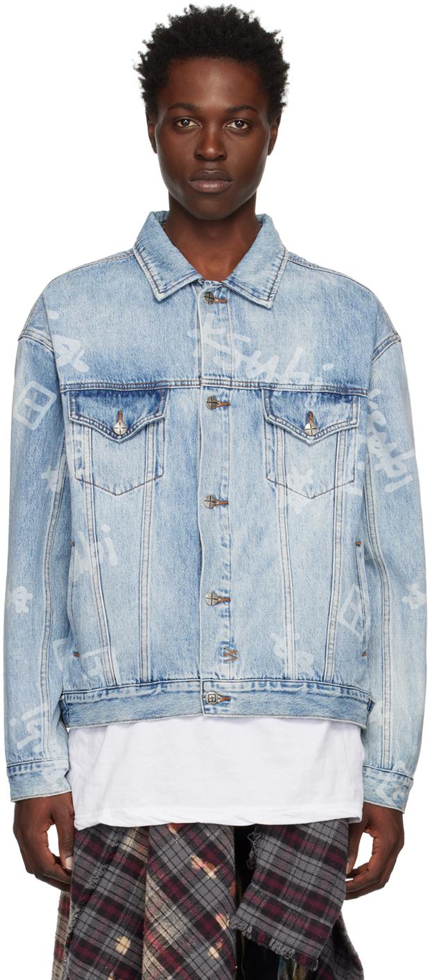 Blue Oh G Kash Box Denim Jacket