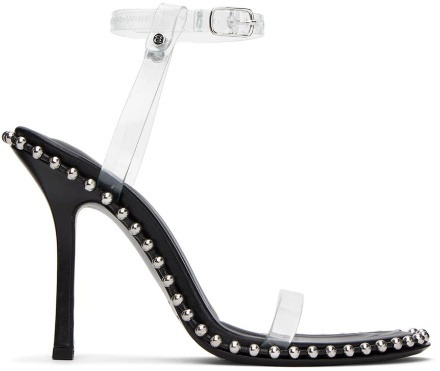 Black Nova 105 Heeled Sandals