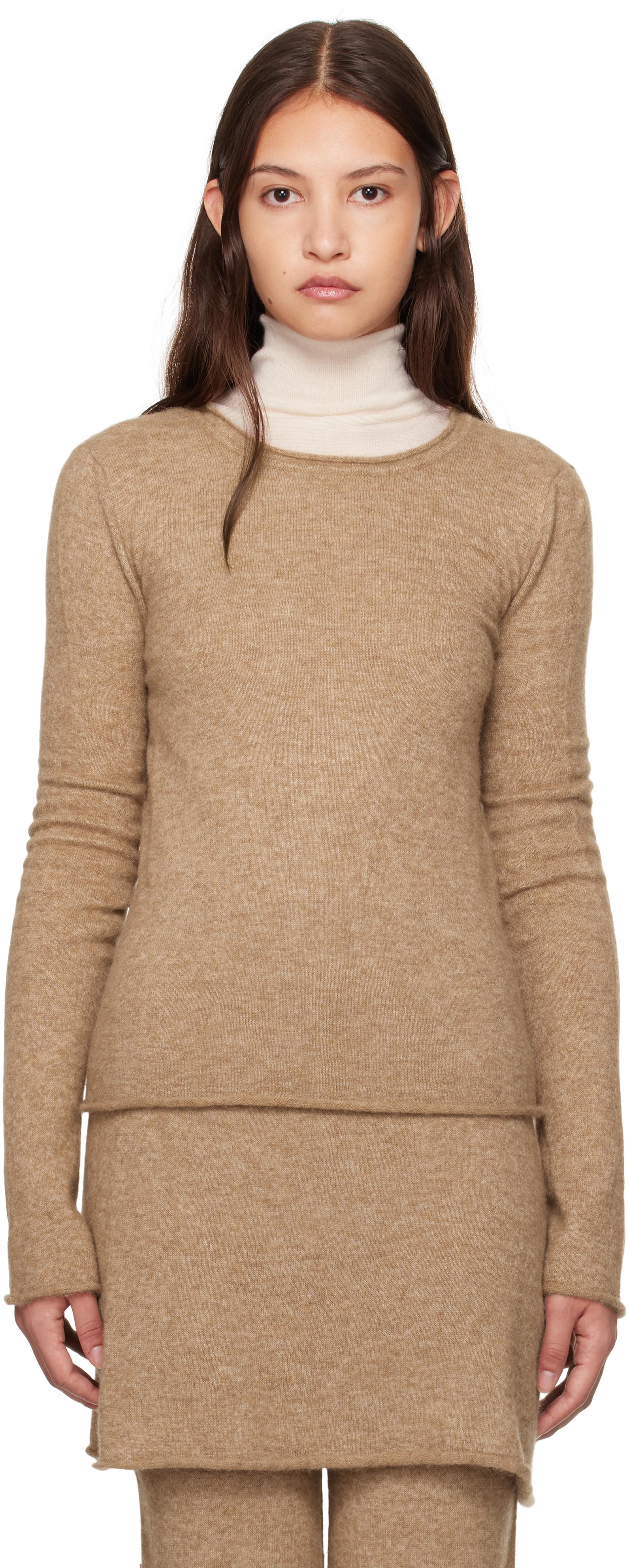 Tan Crewneck Sweater