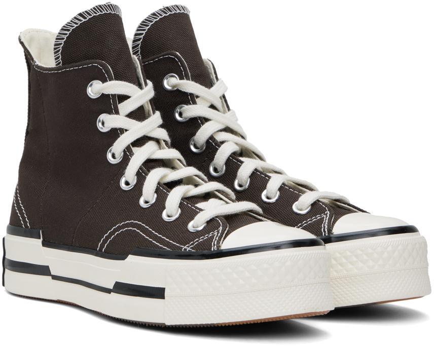 Brown Chuck 70 Plus Sneakers