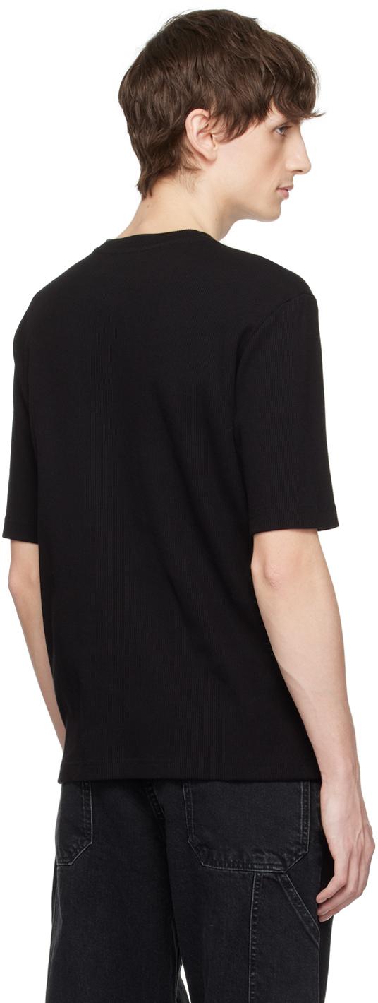 Black Rib T-Shirt