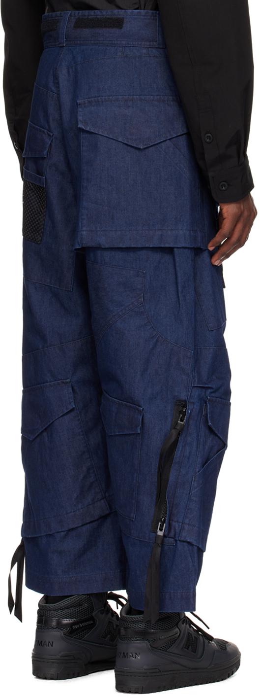 Indigo Multi Pocket Jeans