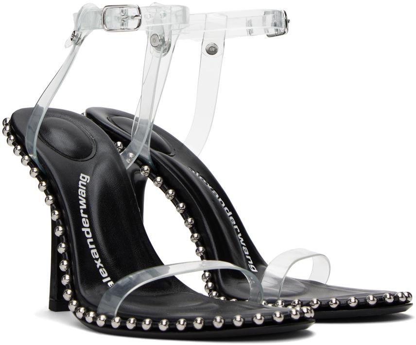 Black Nova 105 Heeled Sandals