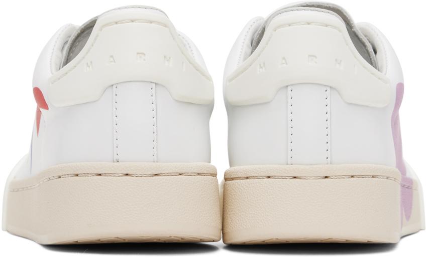 White Dada Bumper Sneakers