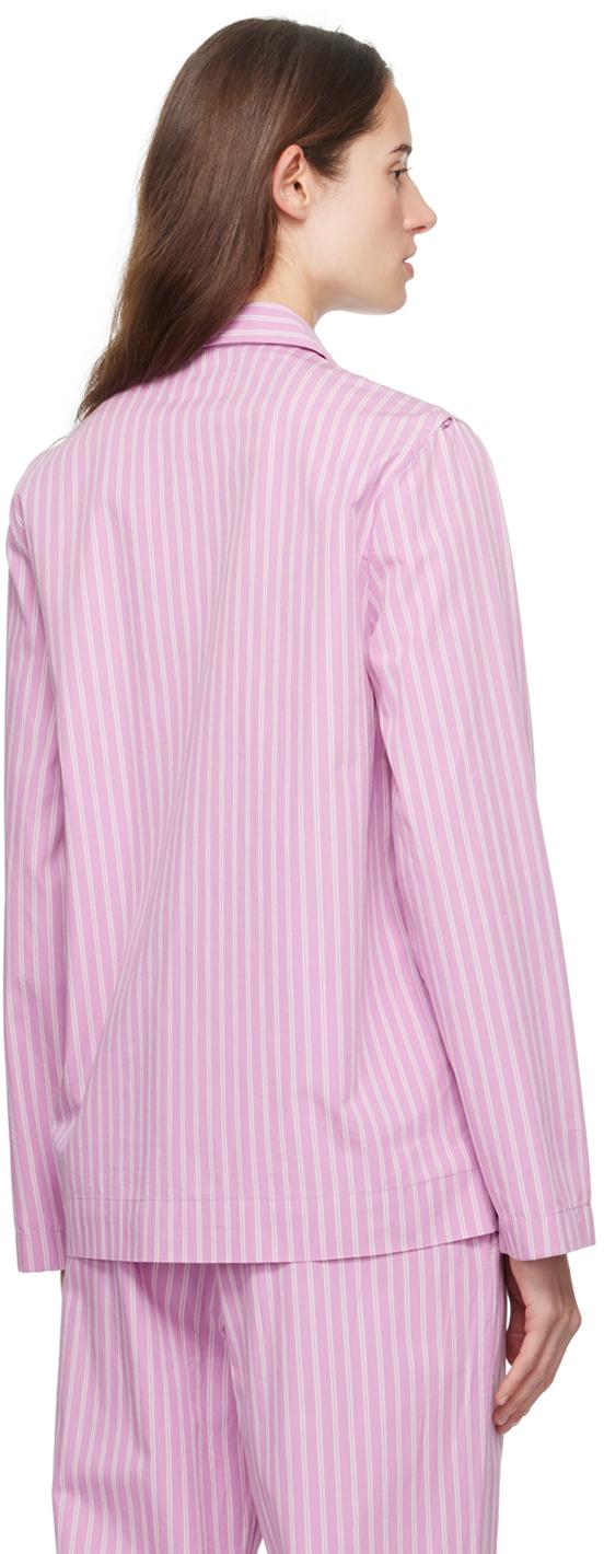 Purple Long Sleeve Pyjama Shirt