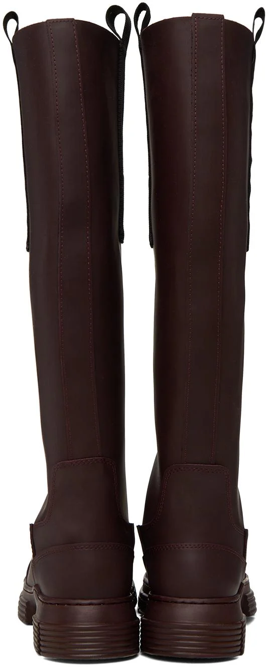 Burgundy Country Boots