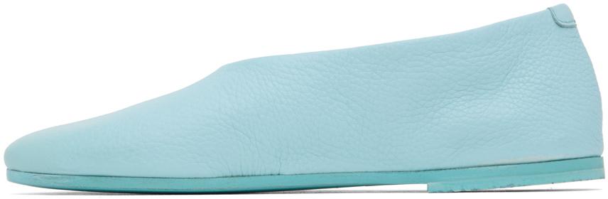 Blue Coltellaccio Ballerina Flats