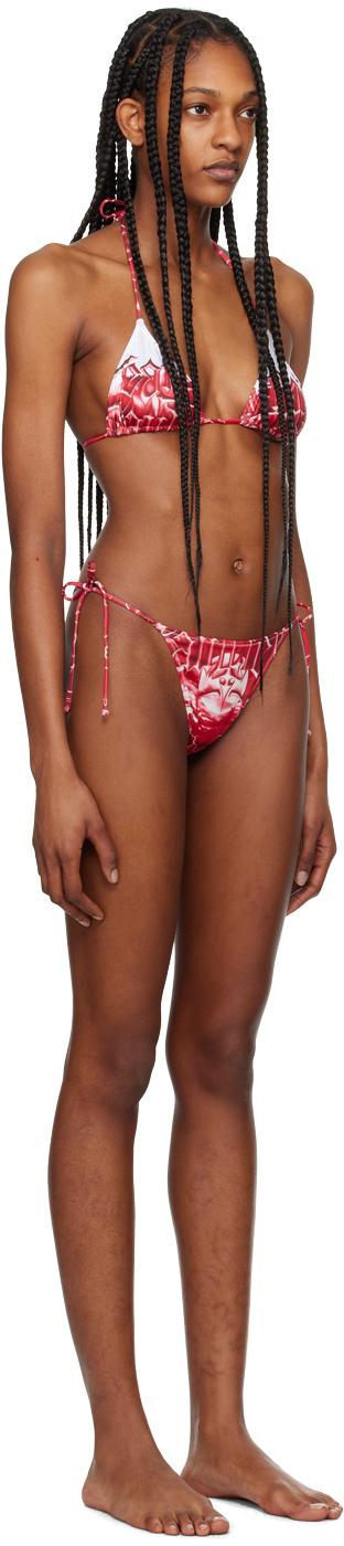 Red & White 'The Diablo' Bikini