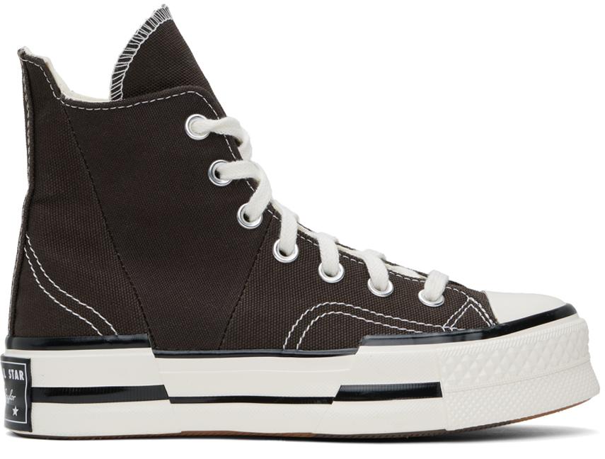 Brown Chuck 70 Plus Sneakers