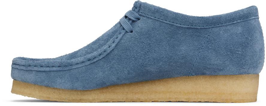 Blue Wallabee Derbys