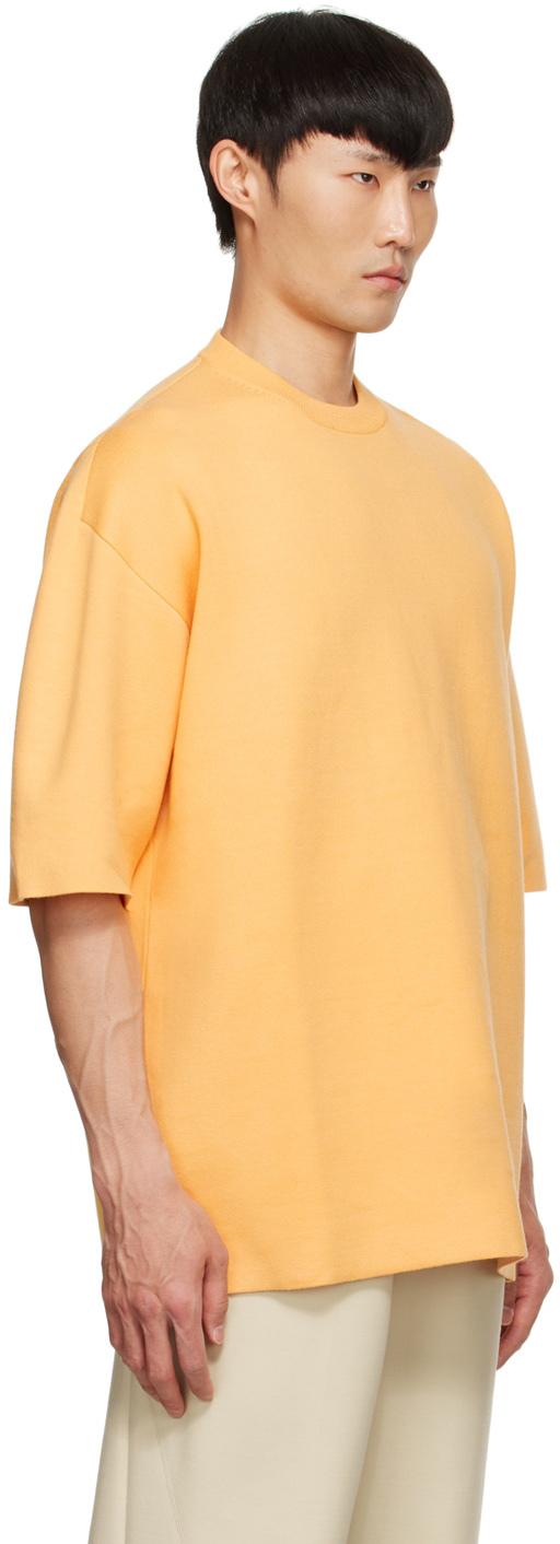 Yellow Viscose T-Shirt