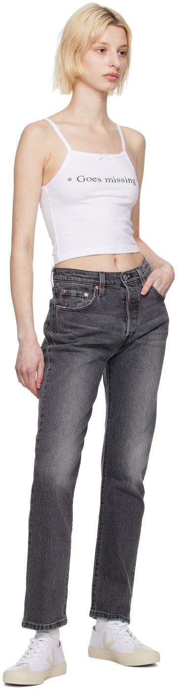 Gray 501 Jeans