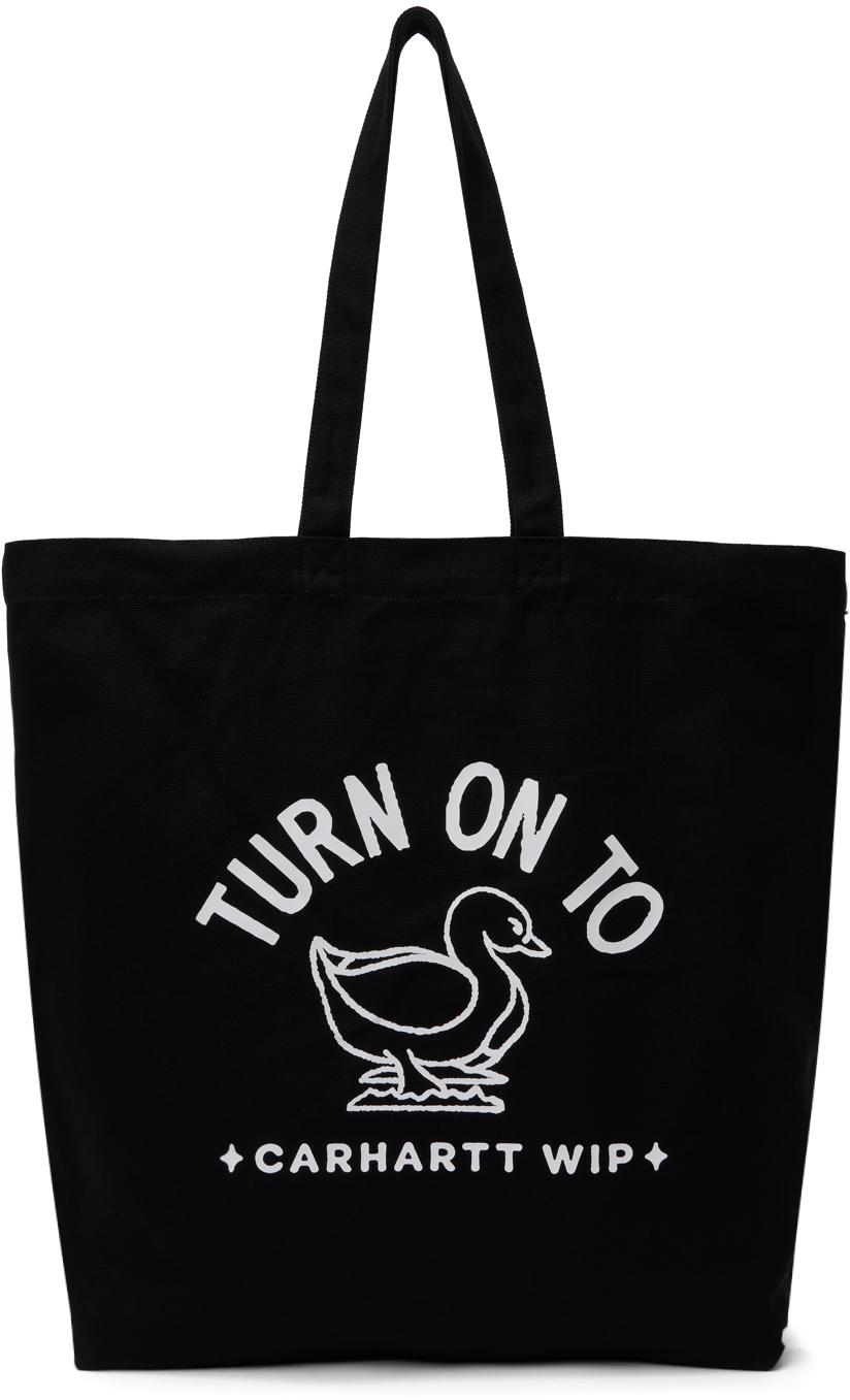 Black Stamp Tote