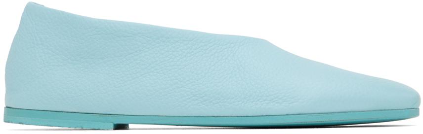 Blue Coltellaccio Ballerina Flats