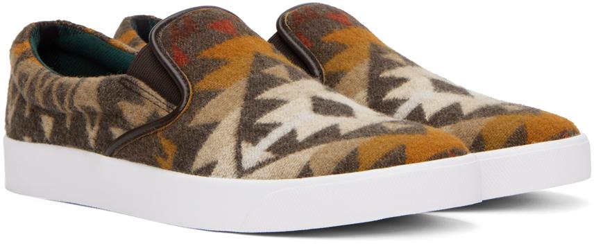 Multicolor Pendleton Edition Slip-On Sneakers