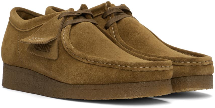 Tan Wallabee Derbys