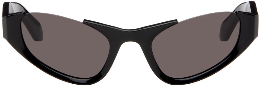 Black Cat-Eye Sunglasses