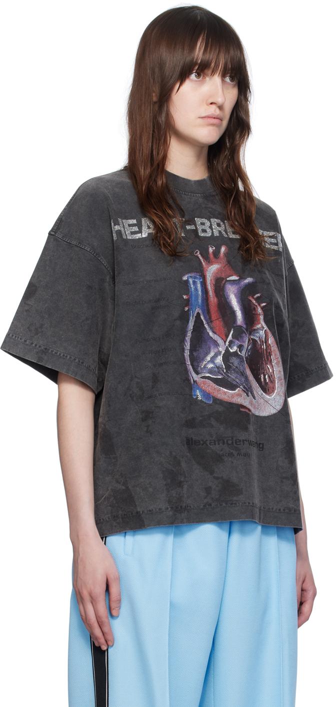 Gray 'Heartbreaker' T-Shirt