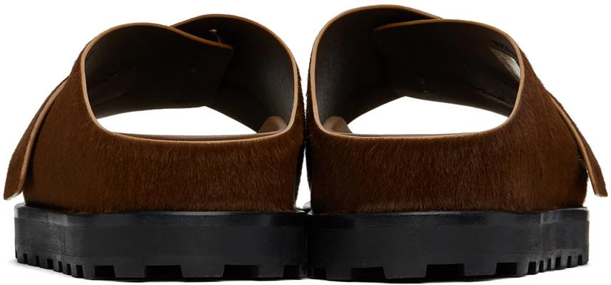 Brown Velcro Sandals