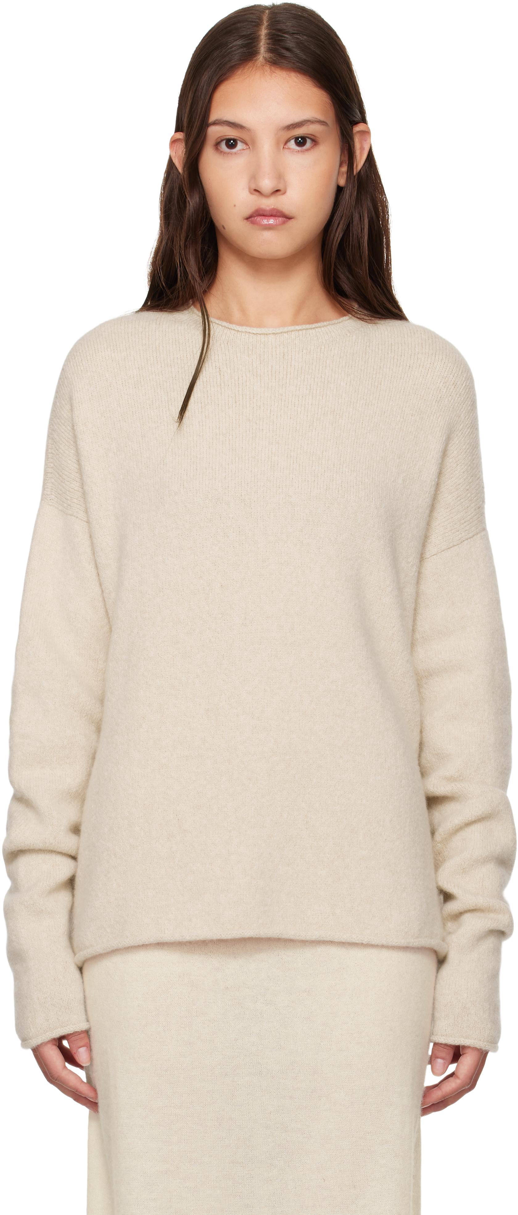 Beige Soft Sweater