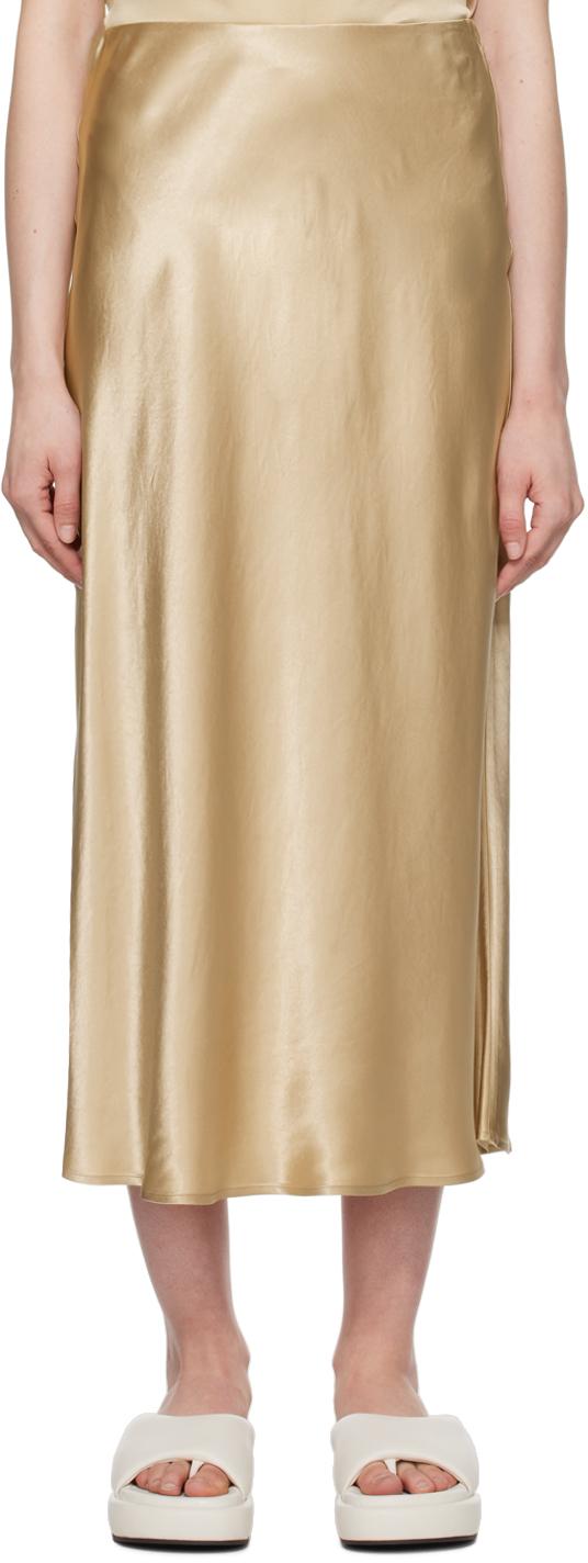 Tan Blando Midi Skirt