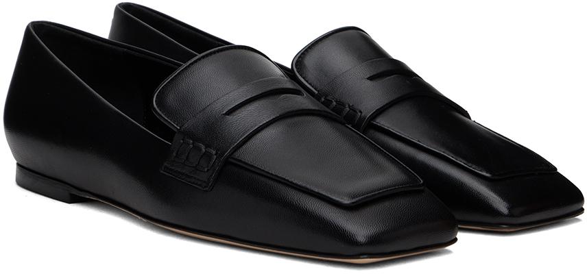 Black Tom Loafers