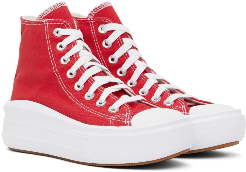 Red Chuck Taylor All Star Move Sneakers